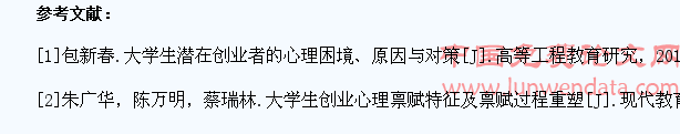 大学生创新创业心理研究