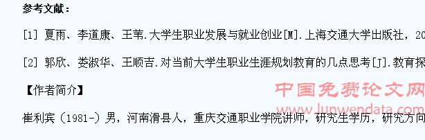 高职学生职业生涯规划教育现状分析与对策