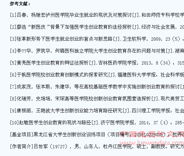 当代医学生创新创业的现状及优化措施探析