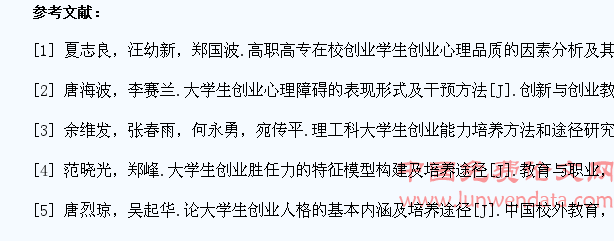 简述大学生创业心理品质的培养途径