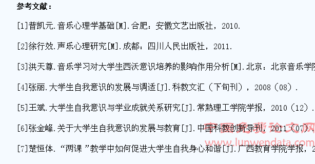 高校音乐学习中如何培养大学生的自我意识