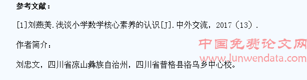 浅谈如何在小学数学教学中培养学生的核心素养