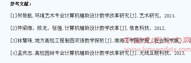 基于学生学习习惯探讨环境设计专业计算机辅助设计教学改革