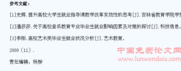 美术类大学生就业指导课程现状与对策研究