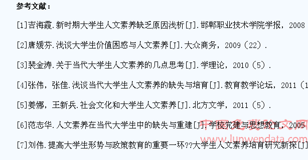 艺术院校90后大学生思想与人文素质现状成因调查