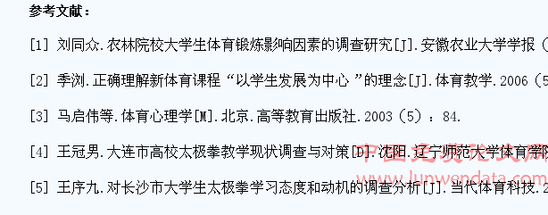 医学院大学生太极拳学习态度、动因的调查分析与对策