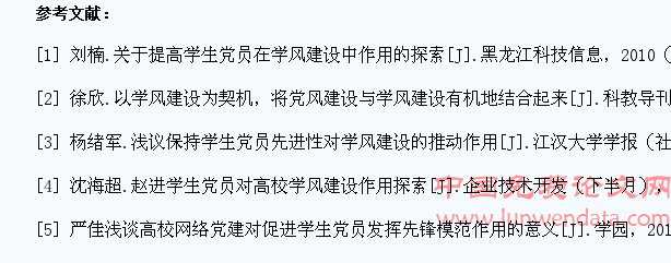 大学生党员在高校学风建设中发挥作用的策略研究