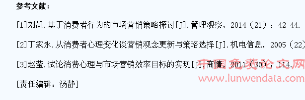 当代大学生消费心理影响下的营销策略研究