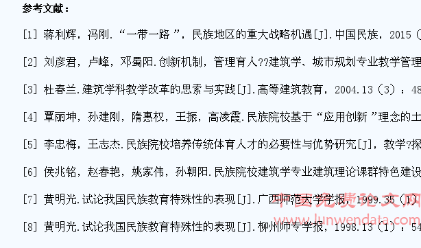 民族院校建筑学专业学生学习现状调查与分析