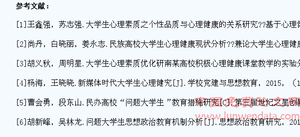 少数民族地区大学生心理问题实证浅析