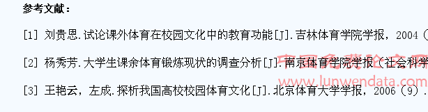 高职高专非体育专业学生课余体育锻炼现状的调查分析