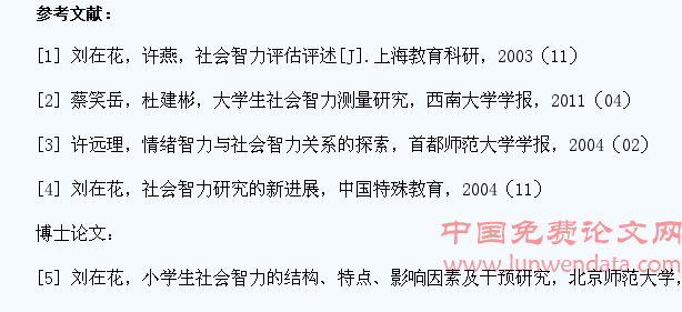 城乡大学生社会智能的差异研究