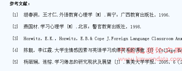 高职学生的英语学习心理分析及教学对策