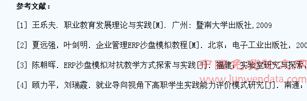 高职院校工商管理类专业学生职业能力评价研究